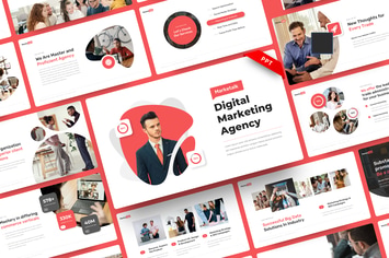 Marketalk - Digital Marketing PowerPoint Template
