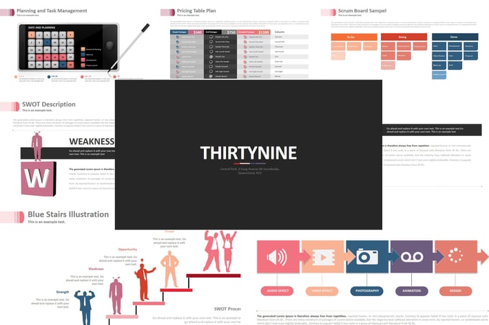 Three Nine - Powerpoint Template