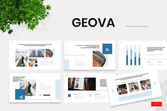 Geova - Government Institution Powerpoint Template