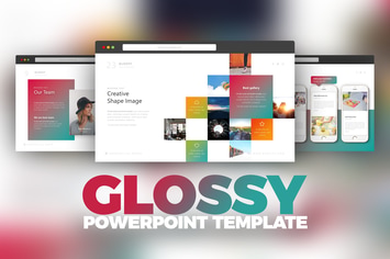 Glossy PowerPoint Template