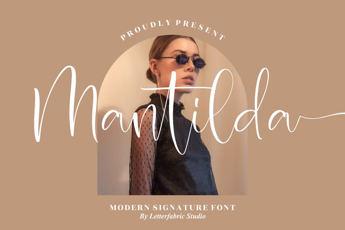Mantilda Modern Signature Font