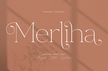 Merliha Modern Serif Font 
