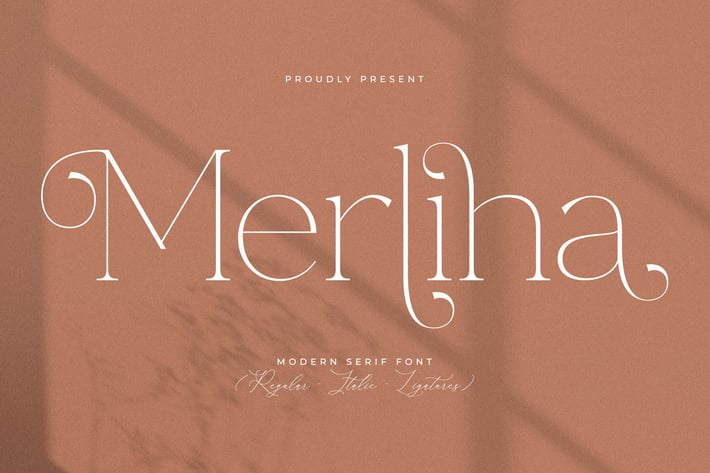 Merliha Modern Serif Font 