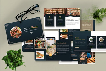 Eloisa - Food & Beverage Keynote Template