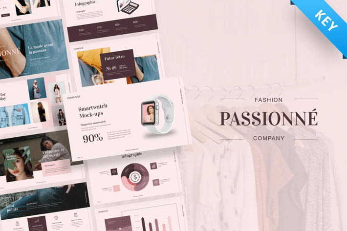 Passionne - Fashion Keynote Template