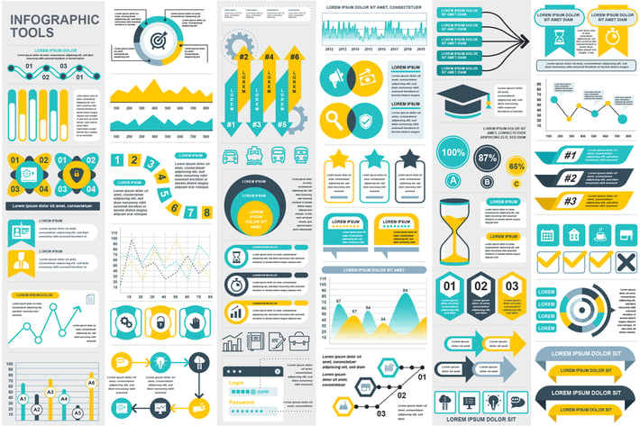 Presentation Infographic Elements Template