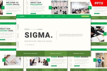 Sigma Powerpoint Template