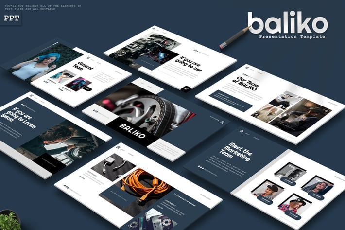 Baliko - Powerpoint Template
