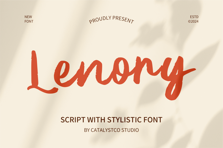 Lenory Script Font 