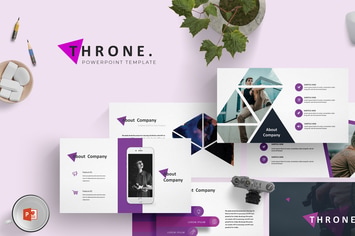 Throne - Powerpoint Template