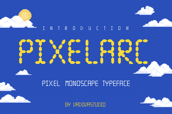 Pixelarc Monoscape Pixel Font