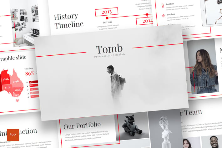 Tomb - Powerpoint Template