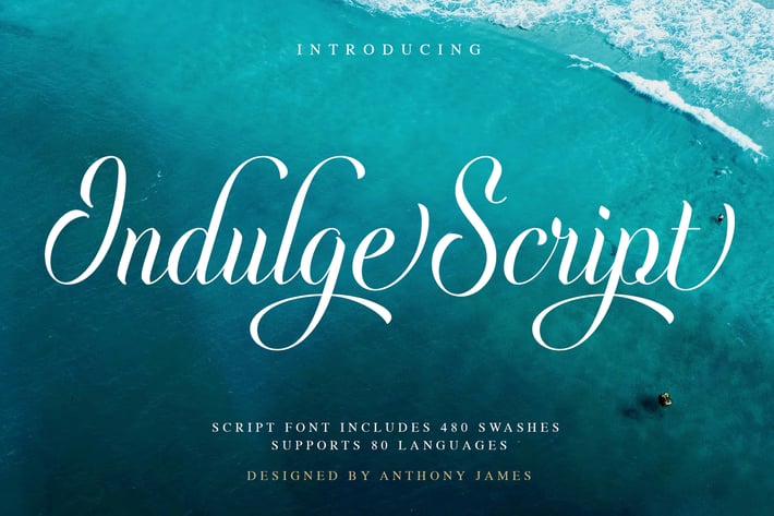 Indulge Script | Font