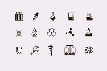 15 Laboratory and Science Icons