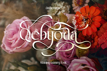 Qebyoda - Elegant Luxury Font