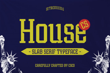 House – Sporty Font