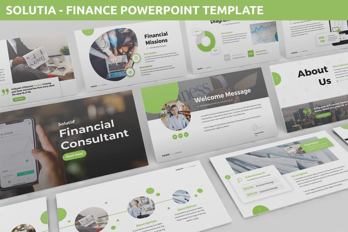 Solutia - Finance Powerpoint Template