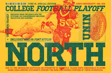 UNI North Font