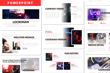 Locronan - Business Powerpoint Template