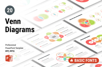 Venn Diagrams Pack for PowerPoint