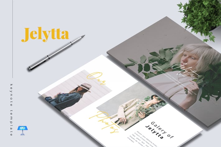 JELYTTA - Creative Keynote Template