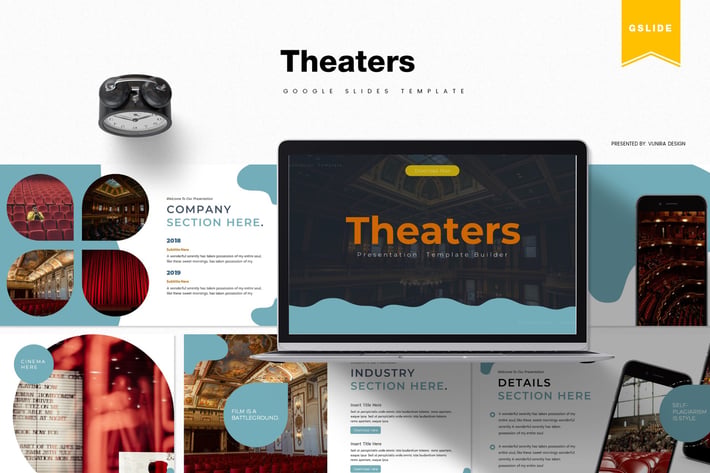 Theaters | Google Slides Template