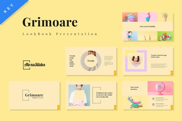 Grimoare - Lookbook Keynote Presentation Template