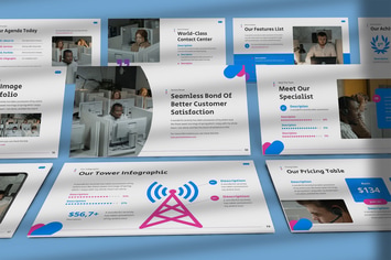 GoConnect - Call Center Powerpoint Template