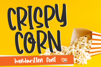 Crispy Corn - Handwritten Font