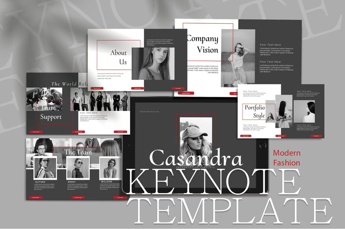 CASANDRA - Fashion Keynote Template