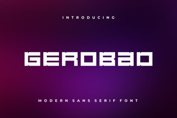Gerobad Font