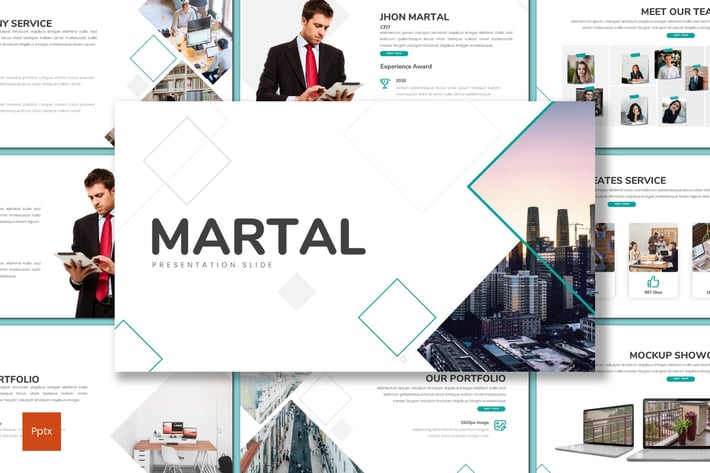 Martal - Business Powerpoint Template