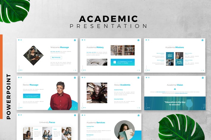 Academia - Education Slide Presentation