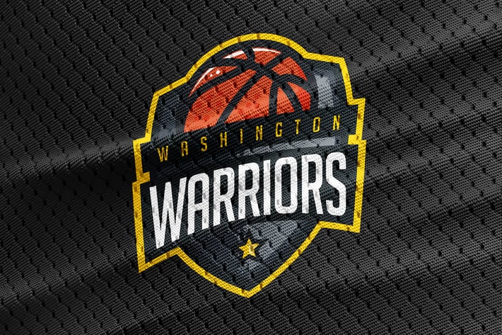 Warriors - Basketball Team Logo Template