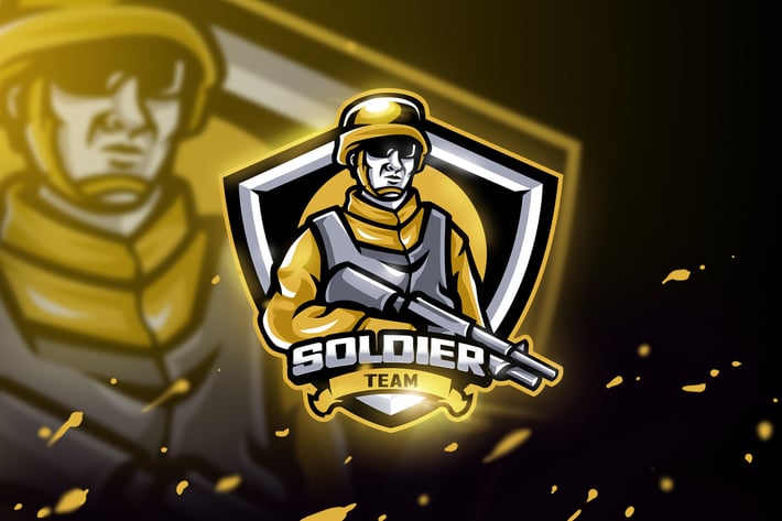 Soldier Team - Mascot & Esport Logo