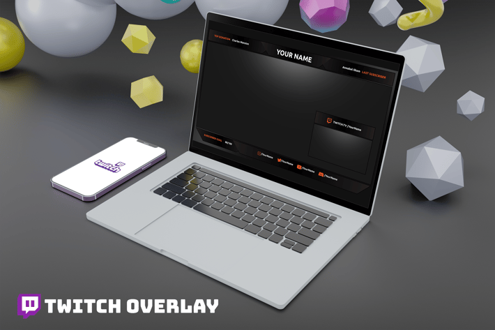 Rampage - Twitch Overlay Template