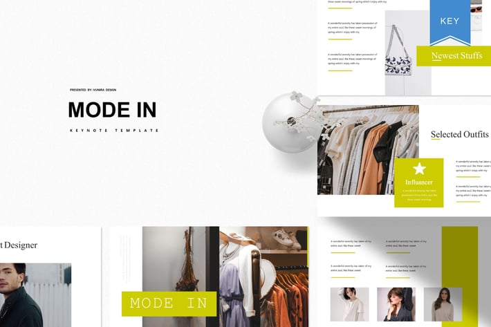 Mode In | Keynote Template