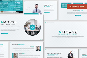 Amorse - Business Powerpoint Template