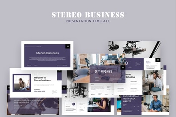 Stereo Business Keynote Template