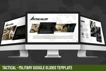 Tactical - Military Google Slides Template