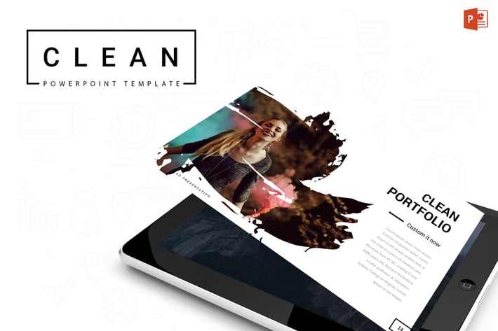 Clean Powerpoint Template