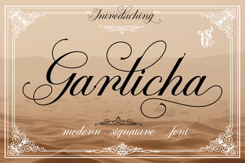 Garlicha - Calligraphy Script Font