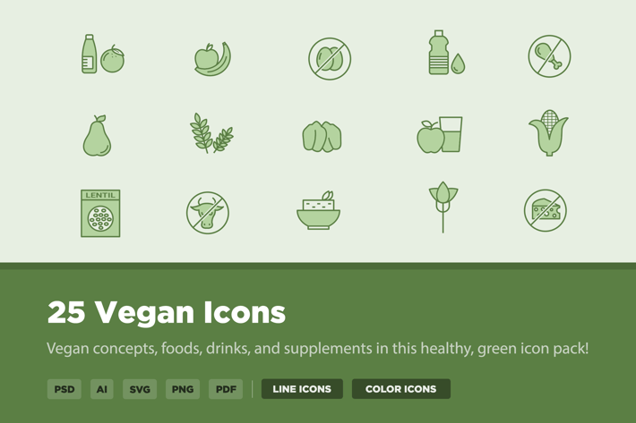 25 Vegan Icons