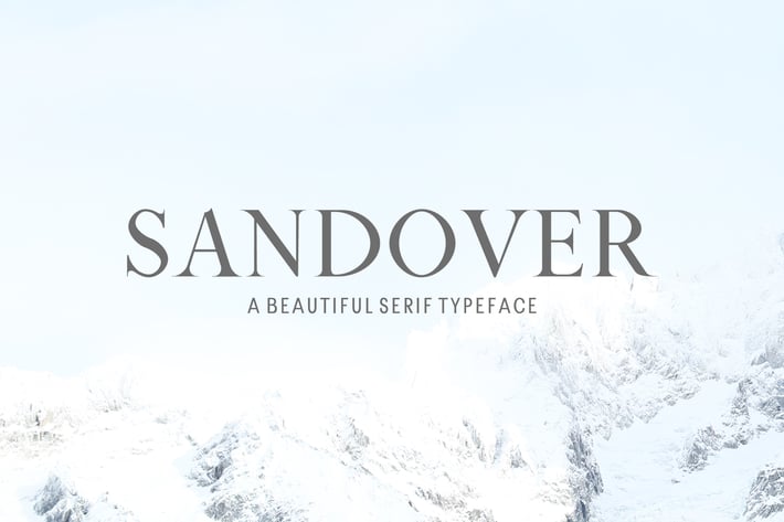 Sandover Serif Font Family