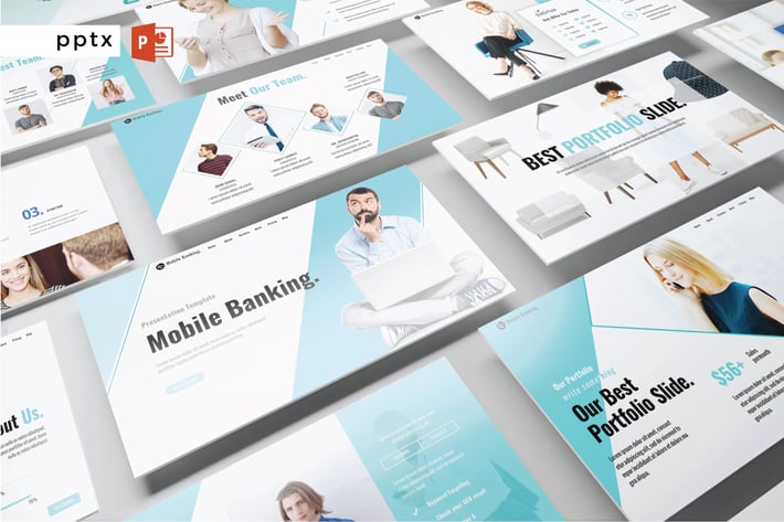 MOBILE BANKING - Powerpoint V458
