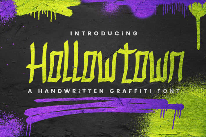 Hollowtown – Handwritten Graffiti