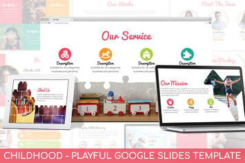 Childhood - Playful Google Slides Template
