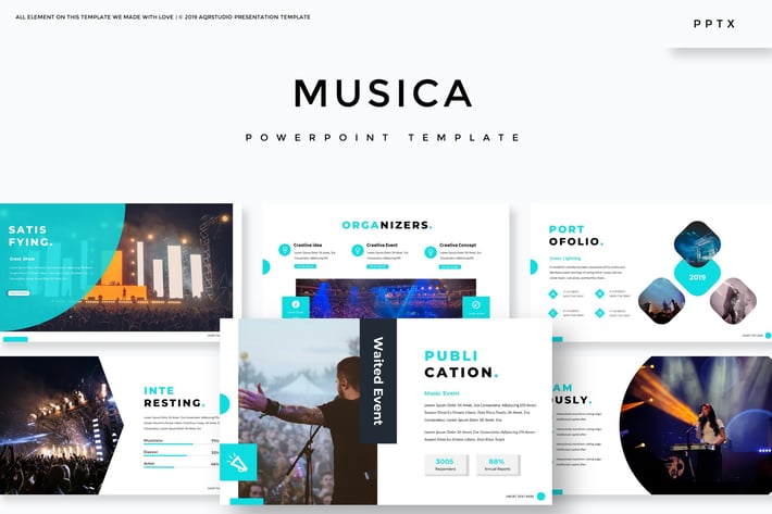 Musica - Powerpoint Template