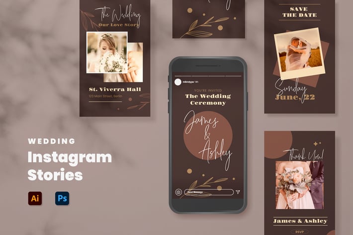 Wedding Instagram Stories