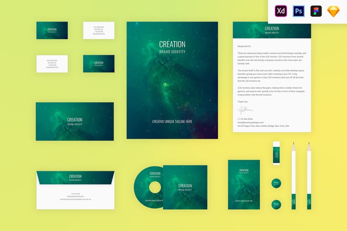 Branding Identity Mock Up - Creation